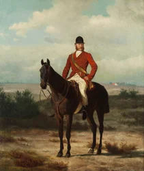 Reiterporträt von Prinz Karl von Preußen (1801-1883)
